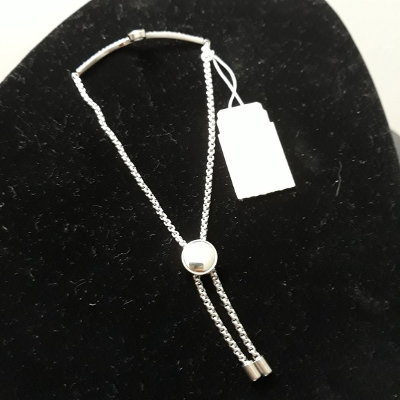 Michael Kors sterling silver slider bracelet - Picture 6 of 8